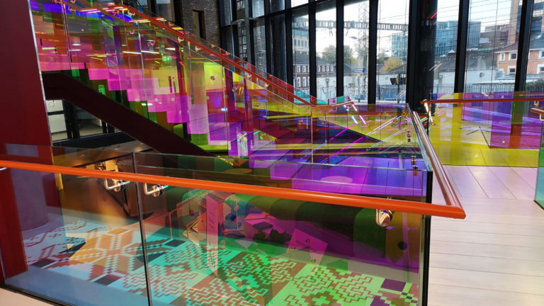 Google EU HQ Dublin stairs